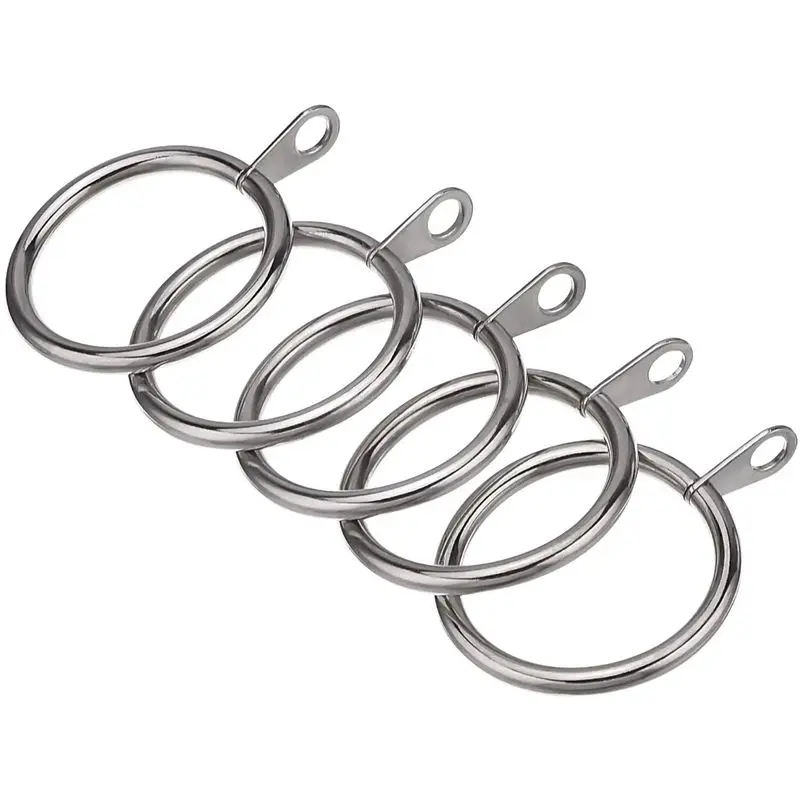 cqmf-160-pcs-metal-curtain-ring-for-curtains-and-polesdangling-sliding-eyelet-ring-32-mm-inner-diameter-silver