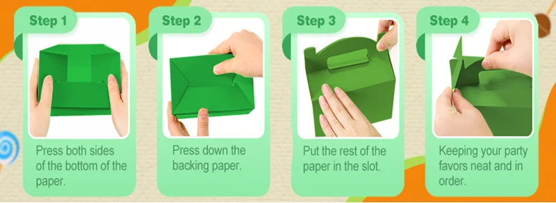 Zdjęcie 6: Kreskówkowy MINISO dekoracja urodzinowa Pudełko na cukierki Prezent Urodziny Upominek na przyjęcie Torba na prezenty Pudełko z uchwytami Baby Shower dla chłopców