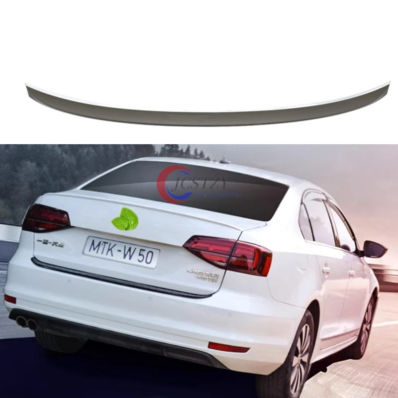 

For Volkswagen VW Jetta Sedan MK6 2011 2012 2013 2014 2015 2016 2017 2018 Rear Trunk Lid Car Spoiler Wings Exterior Tuning