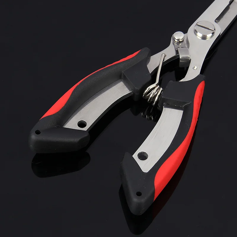 Fish Pliers Ergonomics Anti-Slip High-Strength Multifunctional Cut Fishing Line Fishing Tied Hooks Pliers Angling Equipment image 4