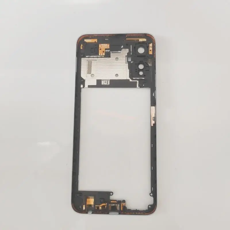 Back Battery Cover Rear Panel Door Housing For Tecno Spark 9 Pro KH7 Middle Frame Case Bezel Plate Side Power Volume Button