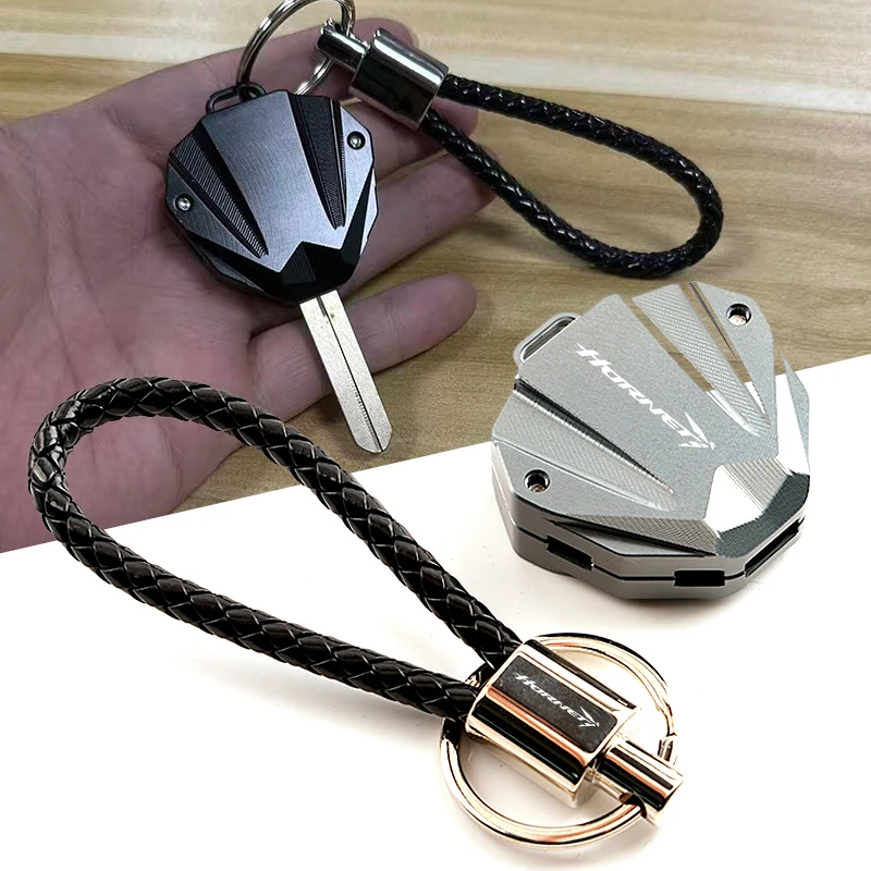 

Motorcycle Keychain Case Shell & Keychain Key Ring For HONDA CB750 Hornet CB 750 HORNET CB500 CB1000 CB400 All Years Accessorie