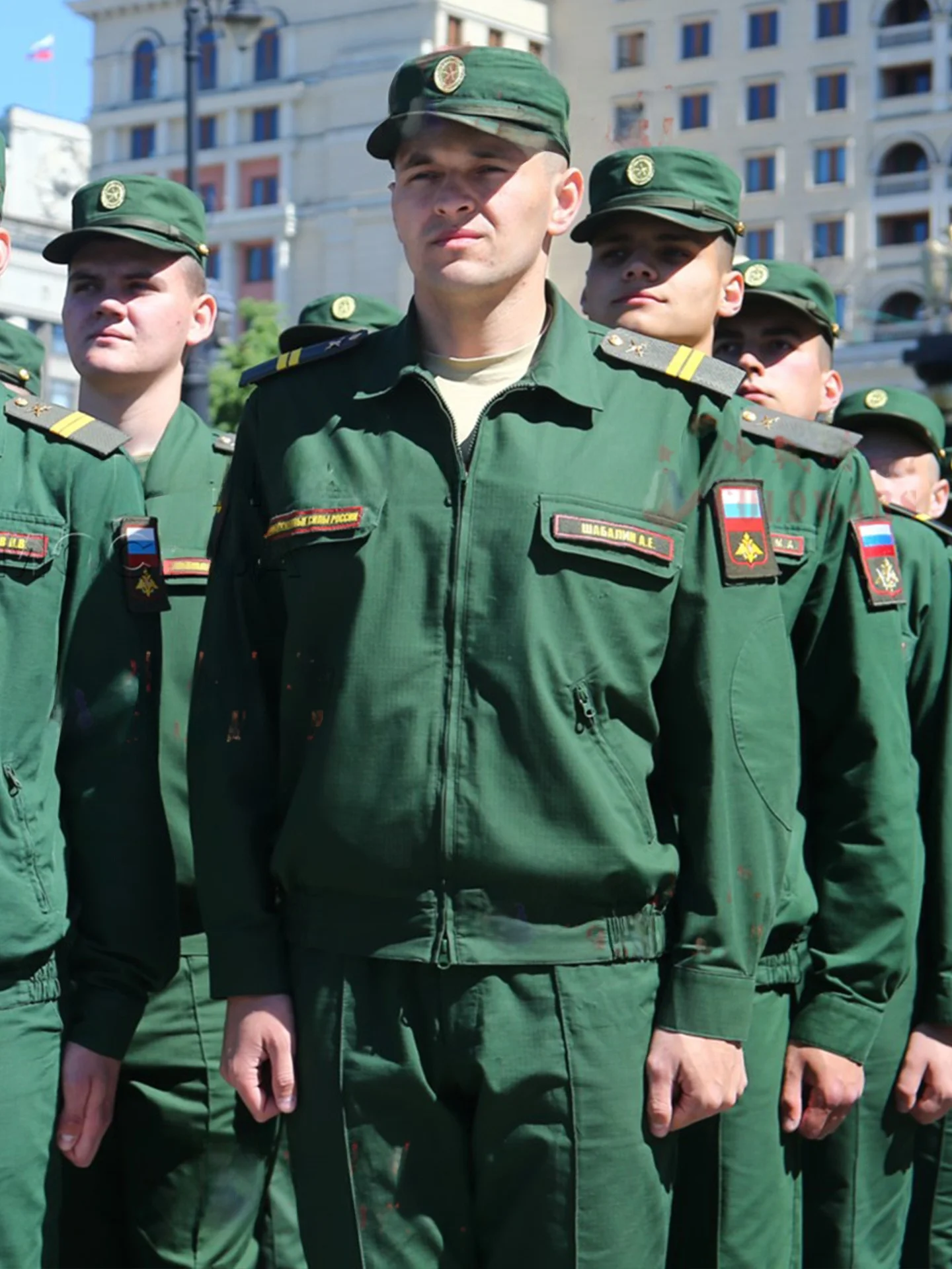 Cold War Era Russian Green Uniform Service Suit Set Working Jacket And Pants Unisex Cotton Polyester Four Seasons Universal