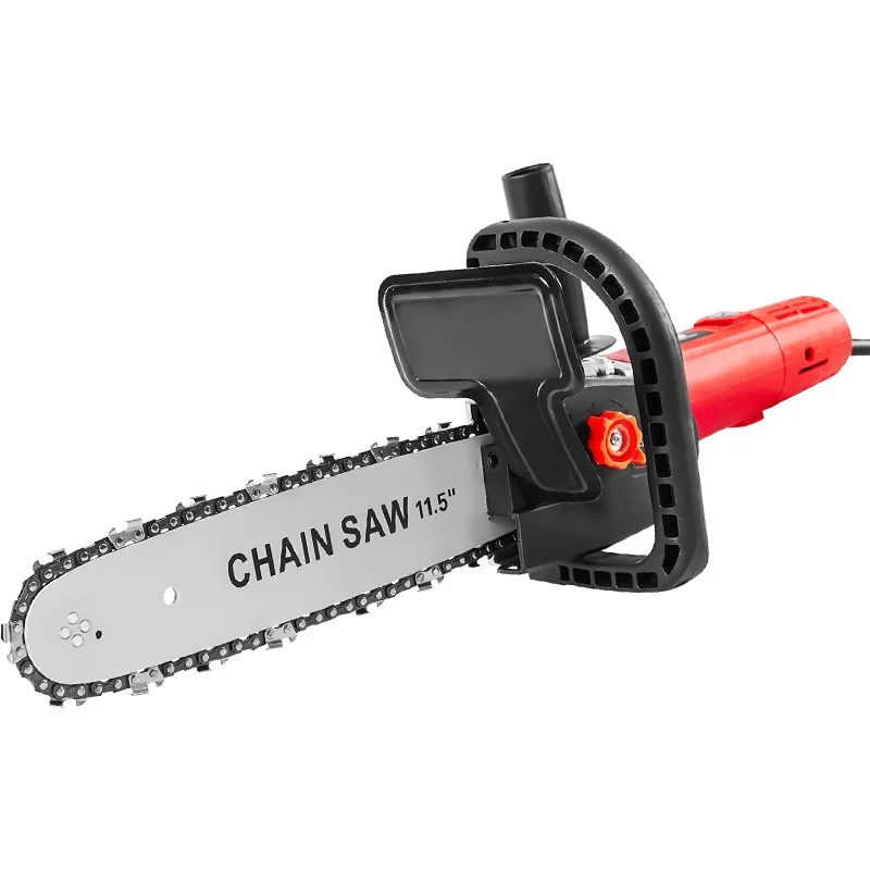 Angle grinder modified electric chain saw, chainsaw, logging saw, household small chain hand-held cutting electric tool