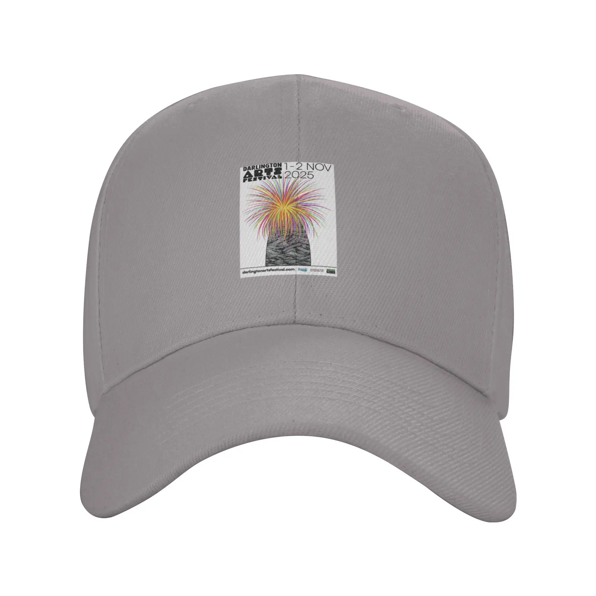 Darlington Arts Festival 2025 Poster by Sherrill Richardson Trendy Baseball Cap Rock Climbing Plastic Buckle Casual Hat