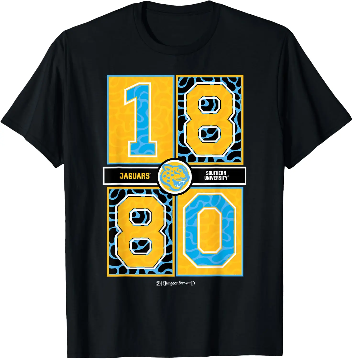 Southern University - Jaguars HBCU Concrete Date T-Shirt vintage style tee  boxy fit tee black graphic tee 100% cotton men