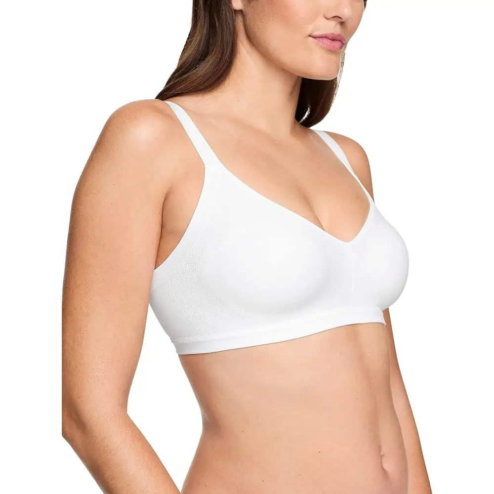 Warner's Womens Blissful Benefits Women's Underarm-Smoothing with Seamless Stretch Wireless Lightly Lined Comfort Bra