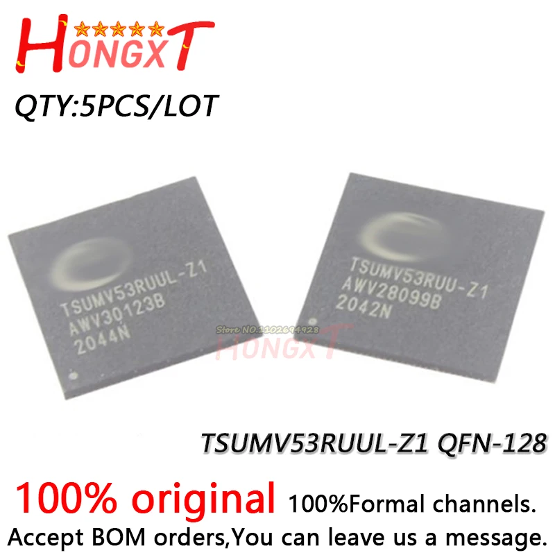 

5PCS 100% NEW TSUMV53RUUL-Z1 TSUMV53RUUL Z1 QFN-128.