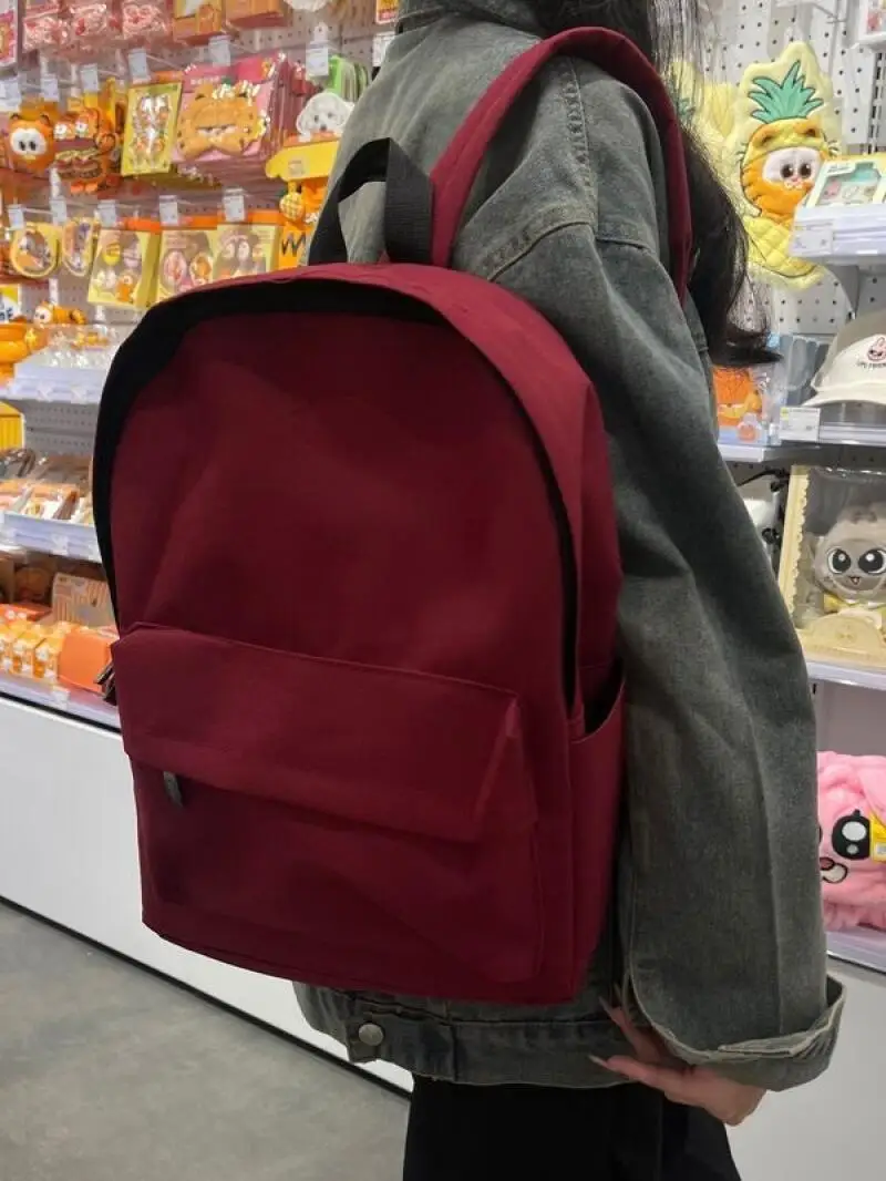 2026 Simple and Fashionable New Backpack with Large Capacity Waterproof Design for Women's Commuting Comfort