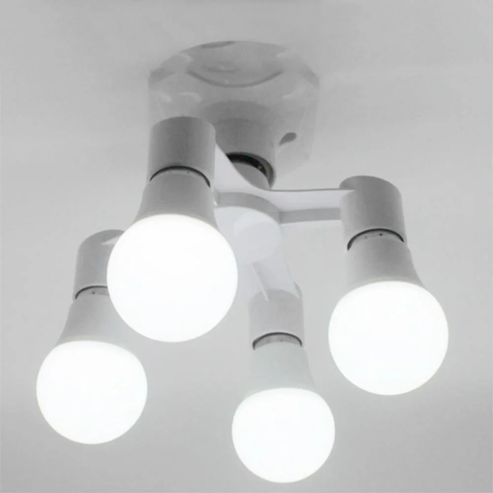 E27 Để E27 Bóng LED Đui Đèn E27 Căn Cứ Ổ Cắm Bộ Chia Tín Hiệu Đèn LED Ổ Cắm Bóng Đèn Adapter Giá Đỡ Đèn Phụ Kiện