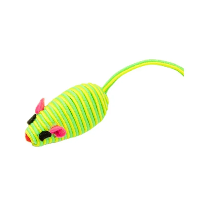 2pcs Pet Cat Toy Color Winding Mouse Cat Toy Pet Supplies Cat Interactive Chew Toy Pet Accessories