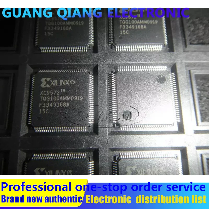 1PCS XC9572-15TQG100C IC CPLD 72MC 15NS 100TQFP