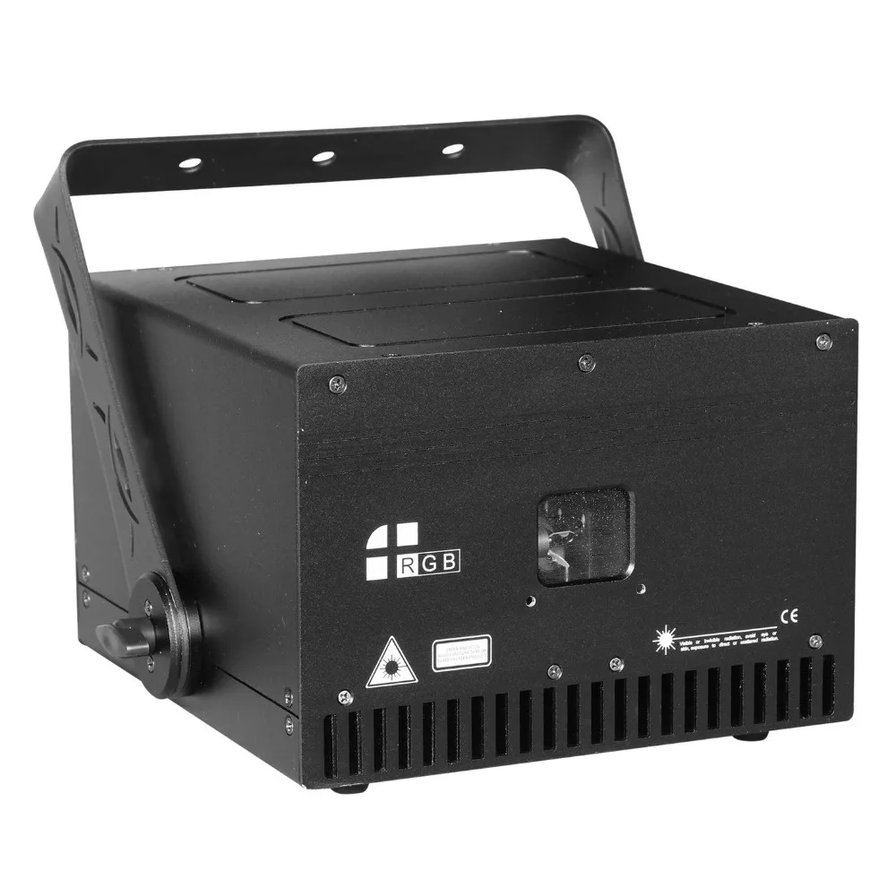10W ILDA Laser-Projektor 25kpps DMX 3D Disco-Licht mit App Farbige Soundsteuerung für Weihnachten Club Hochzeit Tanzveranstaltungen