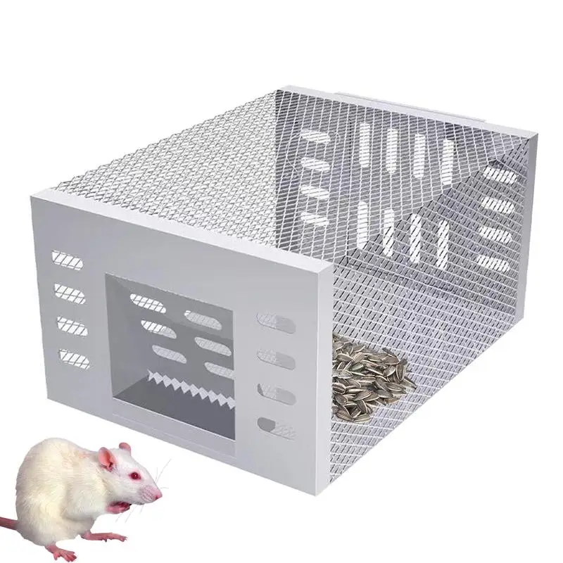 High-Efficiency Mousetrap Automatic Continuous Cycle Mouse Trap Home Garden Rat Catching Artifact Safe And Harmless