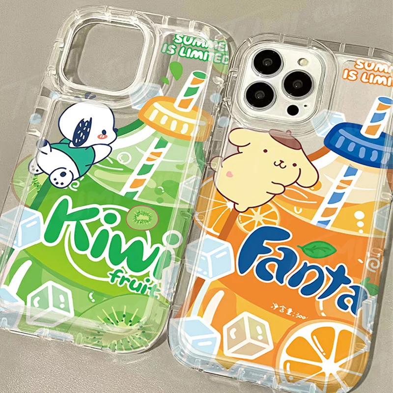 Sanrio Melody Rabbit Soda Drink Case dla Huawei P30 P40 P50 P60 Pro Honor 100 90 80 70 60 50 X9 X9A X8 X5 Magic5 Magic 5 Cover