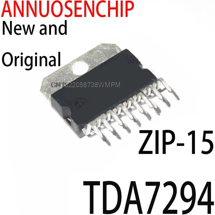  2PCS New and Original 100V - 100W DMOS AUDIO AMPLIFIER WITH MUTE/ST-BY ZIP-15 TDA7294