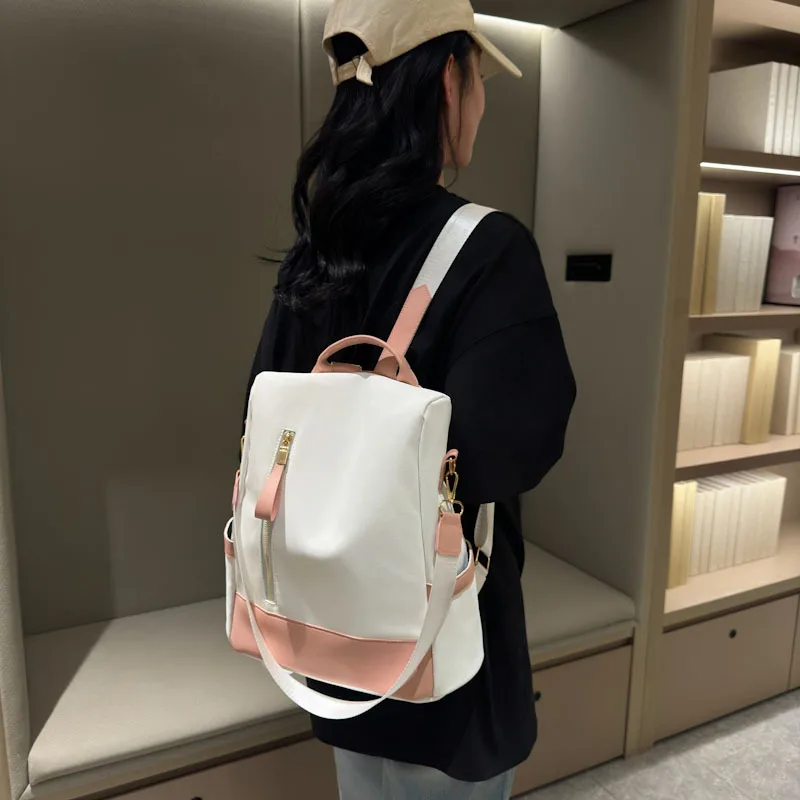 (Free Gift) 1 Piece of Fashionable Backpack, New Anti-Theft Backpack, K-Style, Soft Texture, Large Capacity, Unisex Backpack, Outing Travel Bag,