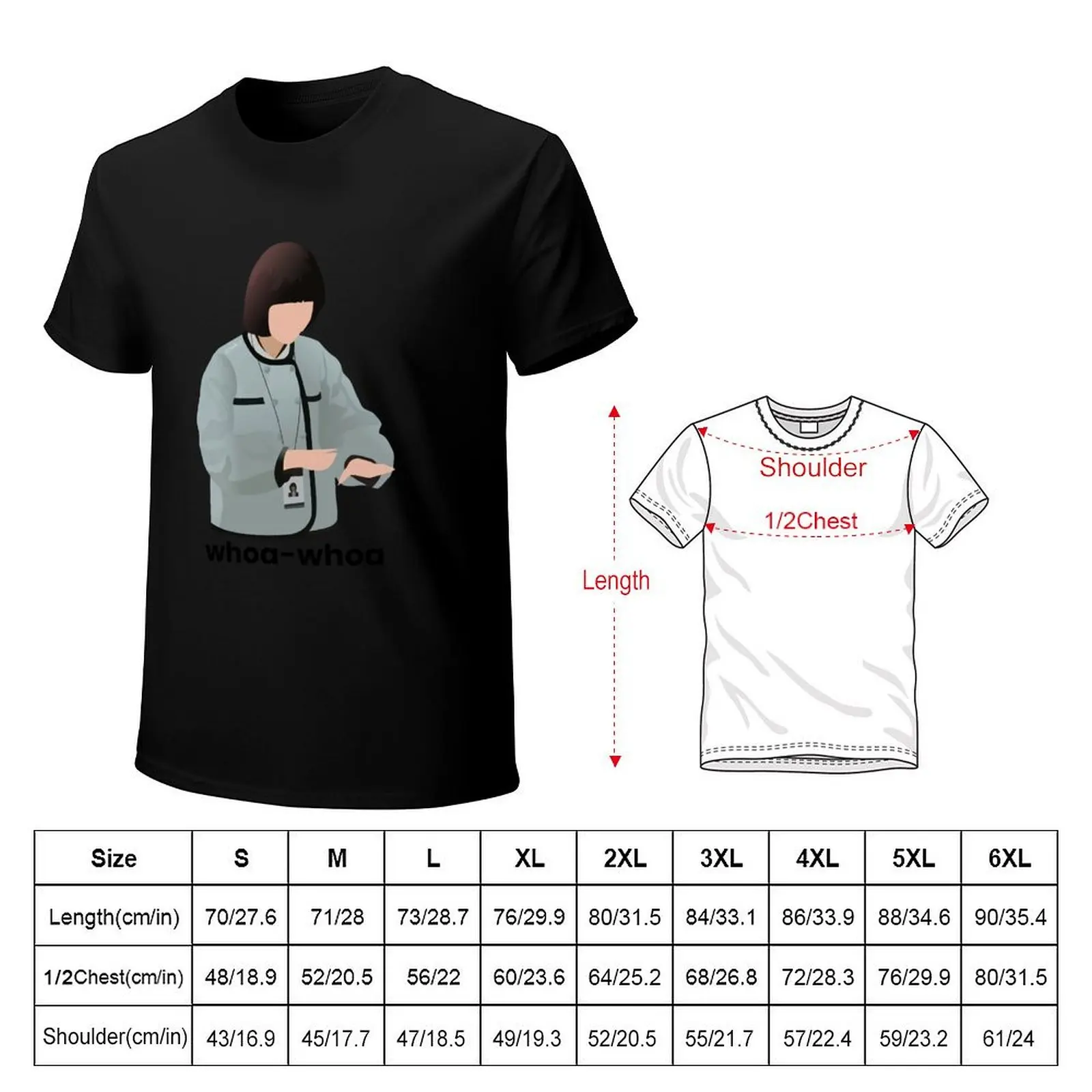 Whoa - Whoa, Extraordinary Attorney Woo Whale T-Shirt Casual Fashion Short Sleeve Cotton T-Shirt