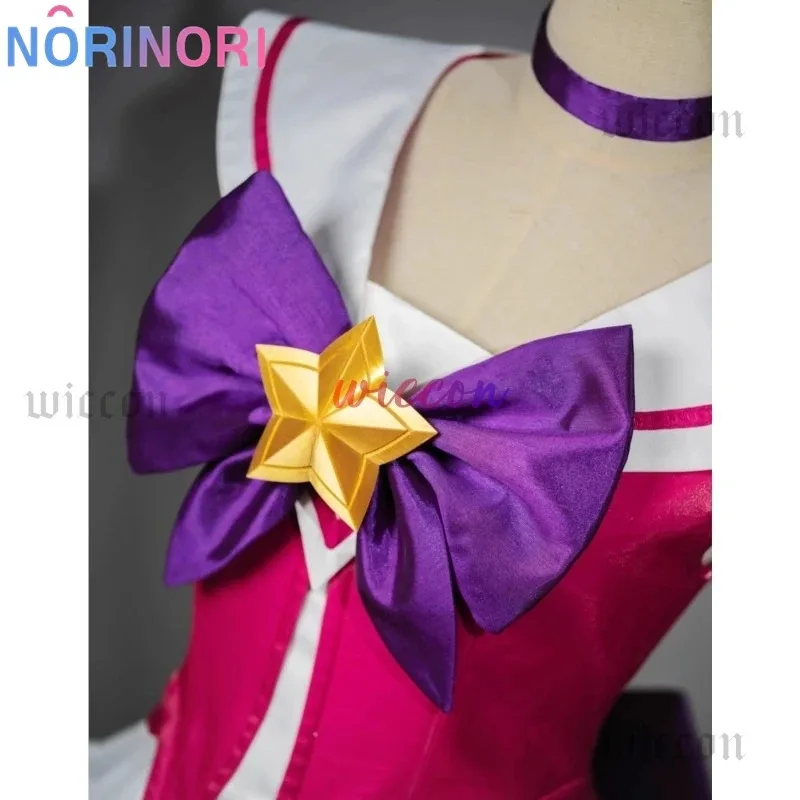 أزياء Lol Lux Star Guardian التأثيرية أزياء كوس لعبة أنيمي زي حفلات الهالوين زي لعب الأدوار فستان المعاول أزياء الدعامة LOL Cos