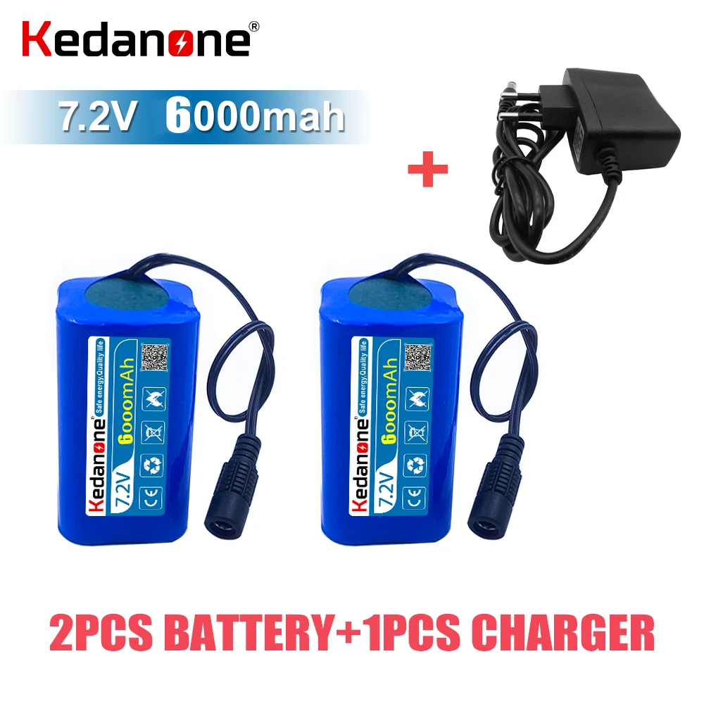 

7.4V 12000mAh 6000mAh Battery For T188 T888 2011-5 V007 C18 H18 So on Remote Control RC Fishing Bait Boat Parts