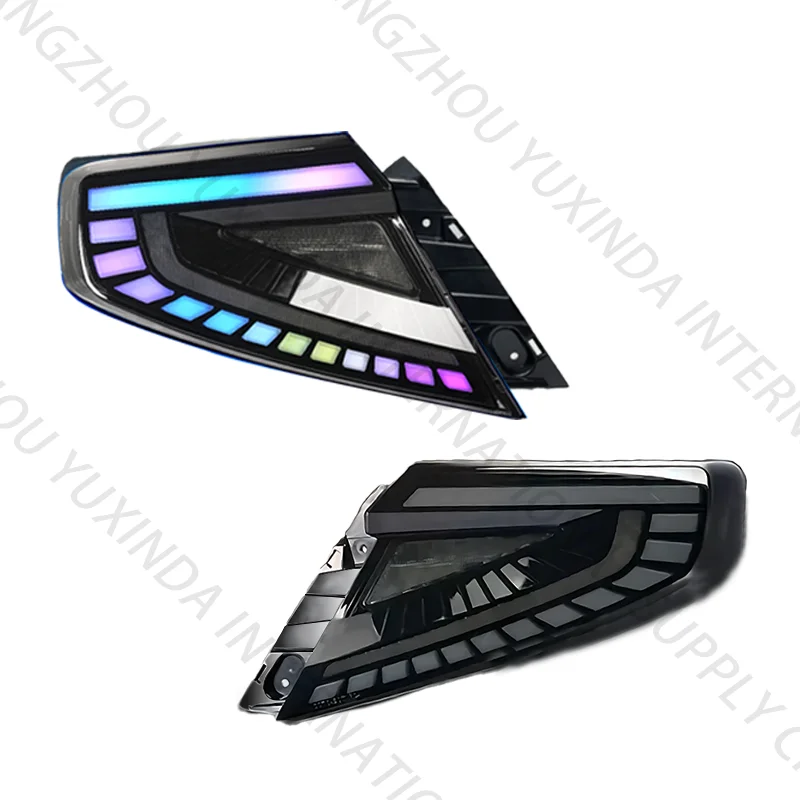 Sindar Auto Car New Design RGB Taillights LED Taillight Assembly Modification For Subaru WRX 2th Gen 2022-2025 22-25 Wholesales