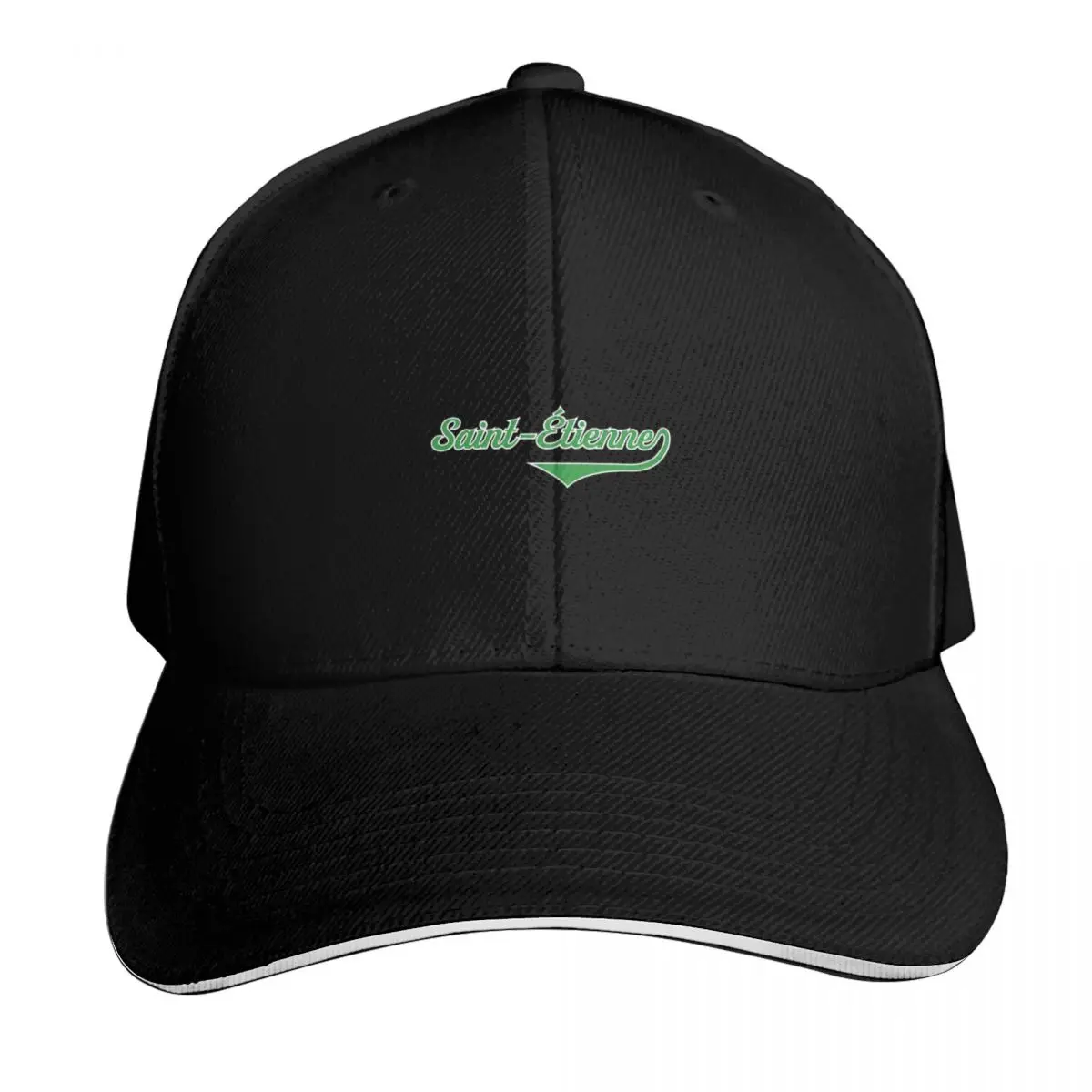 

Saint-Etienne - Saint Etienne - France - Vintage Sports Typography Baseball Cap Hat Luxury Brand Beach Men Luxury Brand Women's