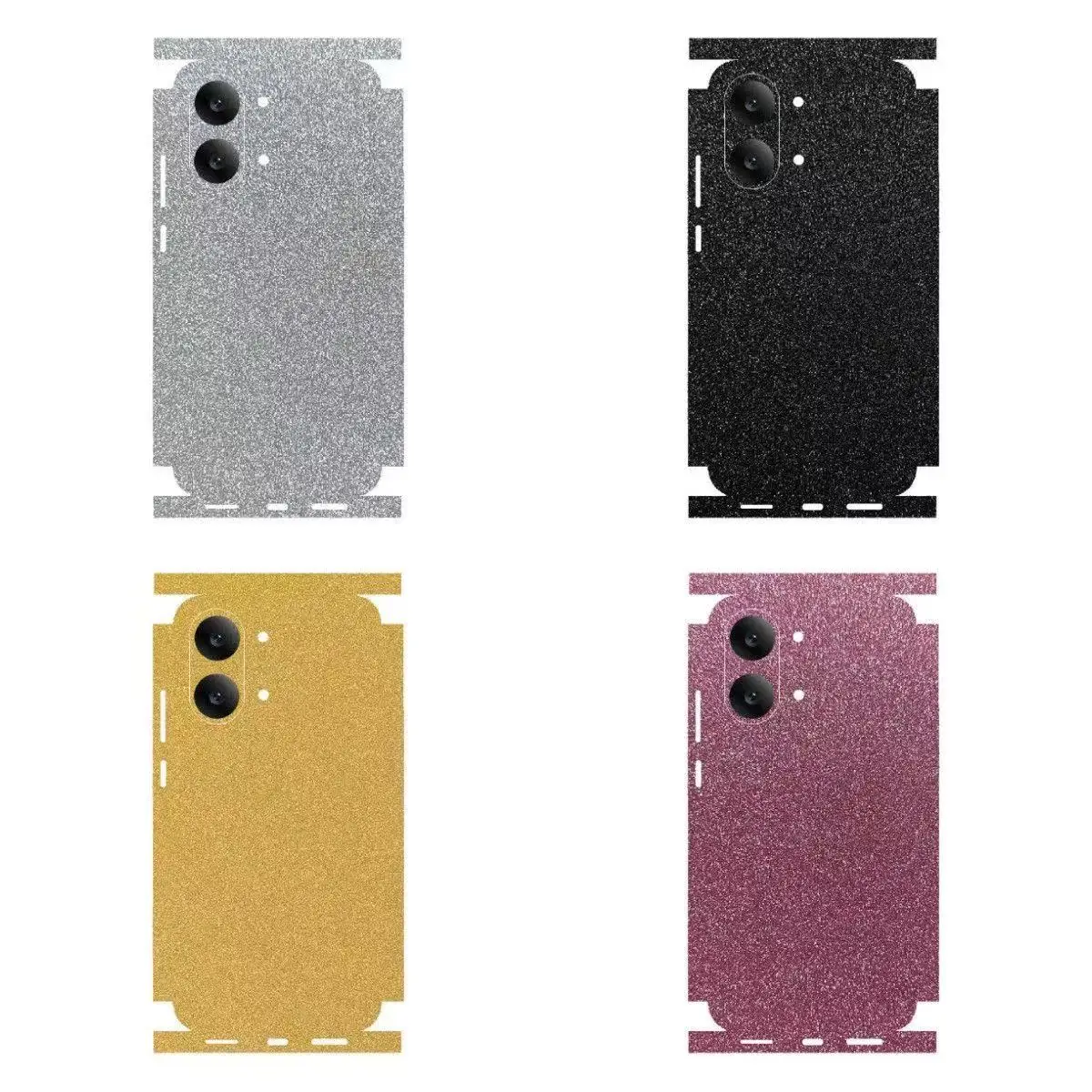 

For Xiaomi Poco X8/X7 /X6PRO glitter Film Skin Phone BacK Sticker For XIAOMI Redmi Turbo5 max Turbo4/3 Full Cover Skin Wrap