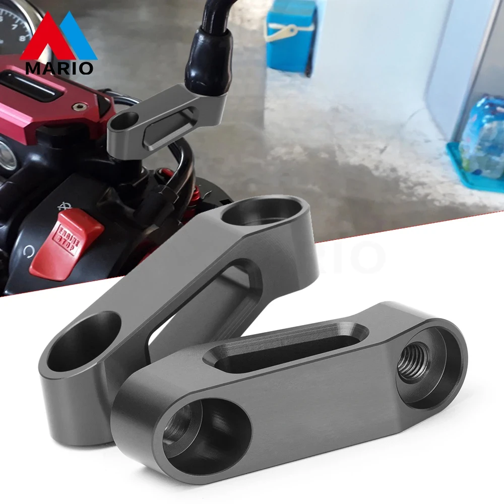 

For Honda CB1100 CB1300 CBF600 CBF1000 CB 1100 1300 CBF 600 1000 Motorcycle CNC Aluminum Mirror Mount Risers Extenders Adapters