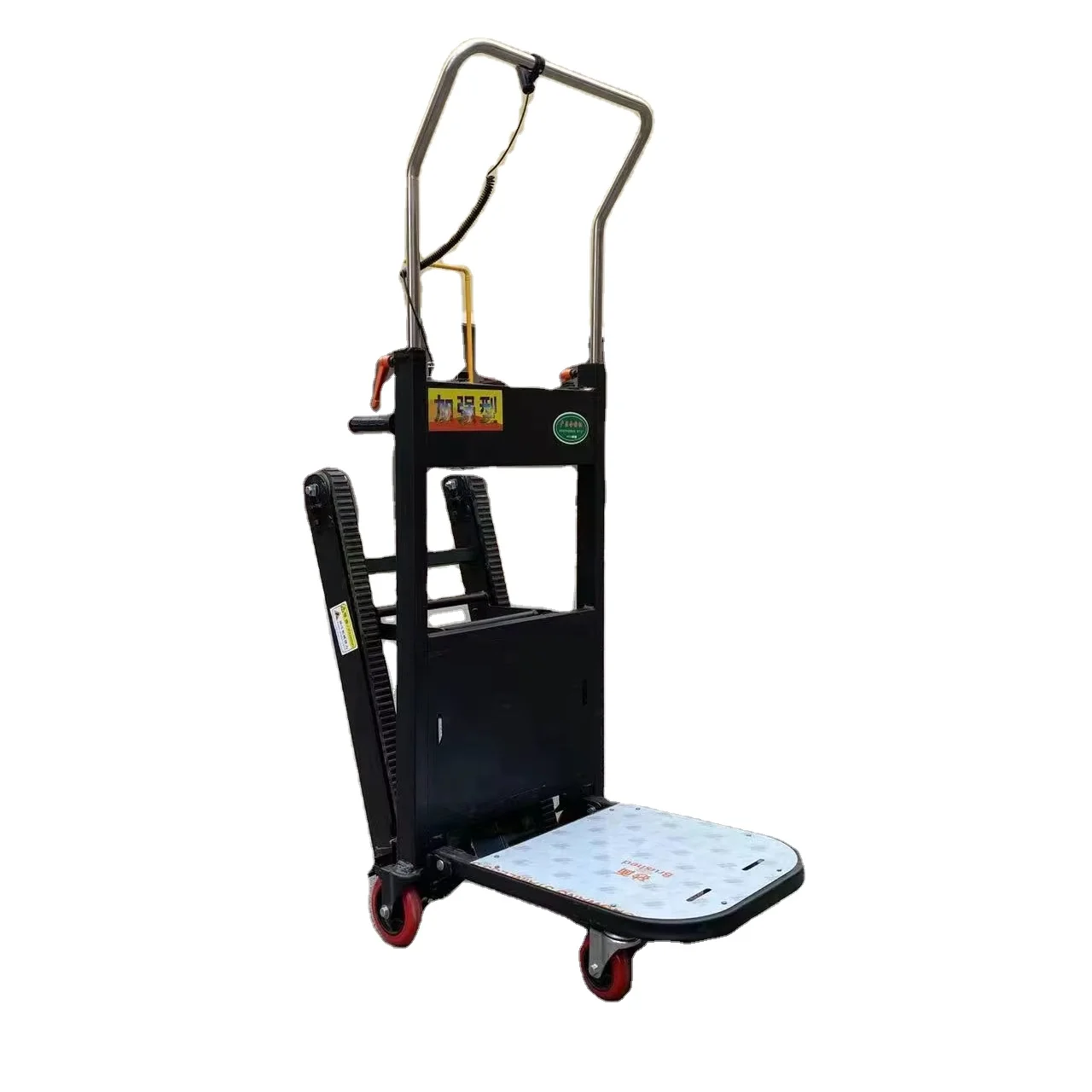 400KG Climbing Stairs Crawler Handcart  Cargo Transporting Trolley