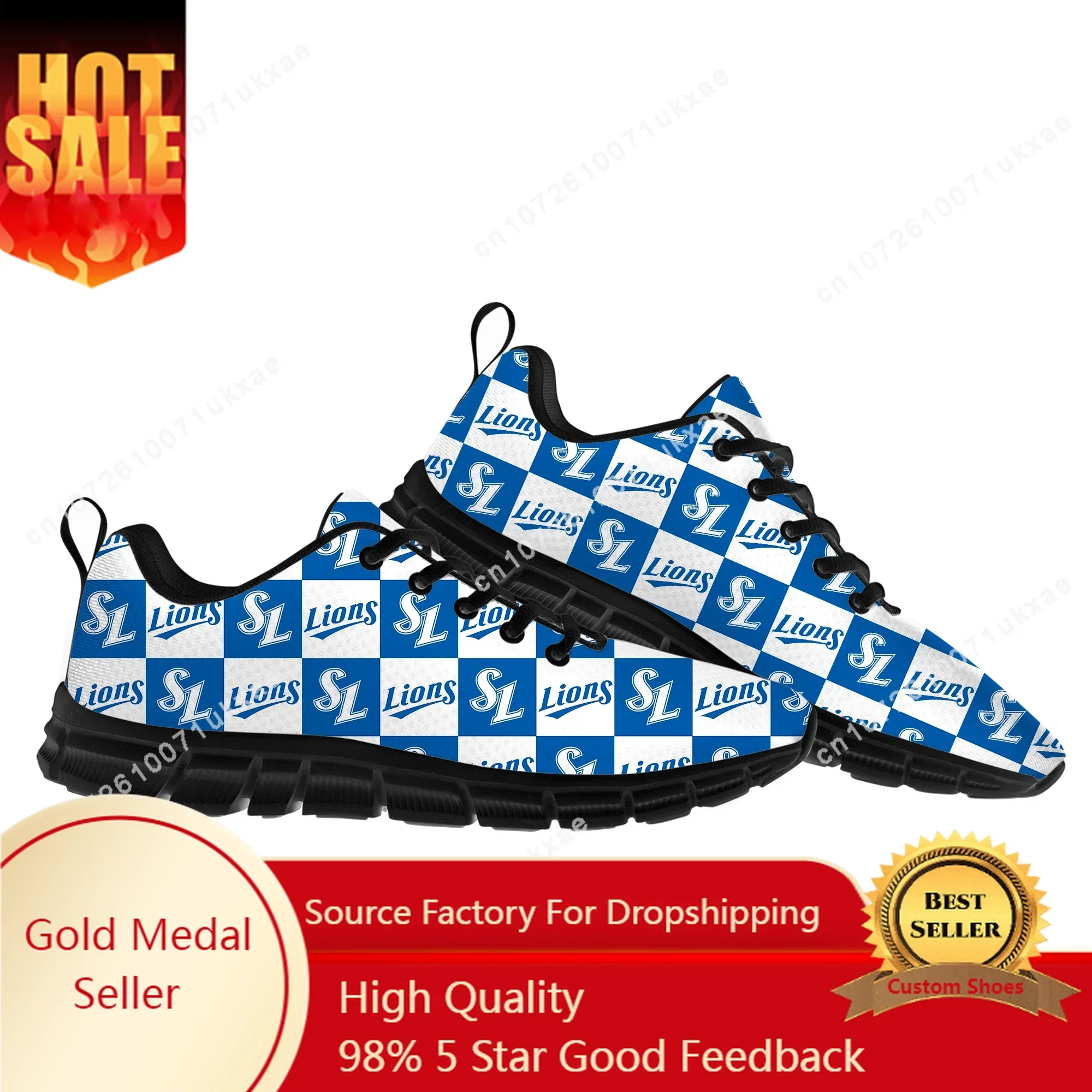 

라이온즈 Daegu Lions baseball Sports Shoes Mens Womens Teenager Kids Children Sneakers High Quality Parent Child Sneaker Customize