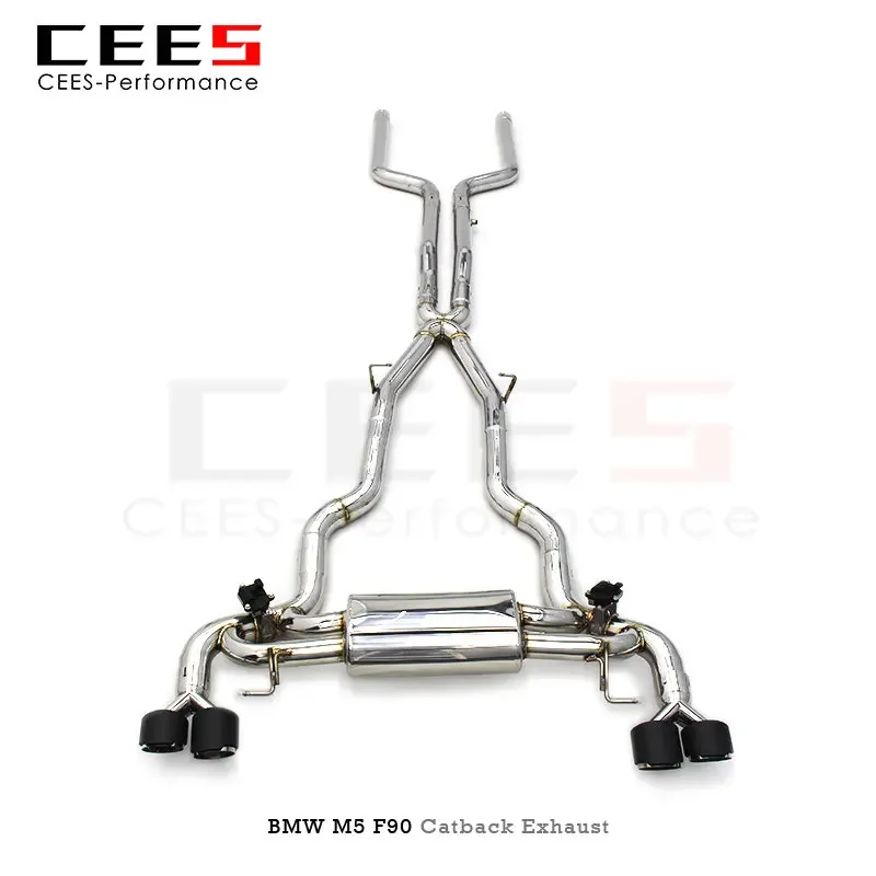 

CEES Exhaust System for BMW M5 F90 4.4T 2018-2023 Escape Stainless Steel Exhaust Pipe Muffler Tuning Performance Catback Exhaust