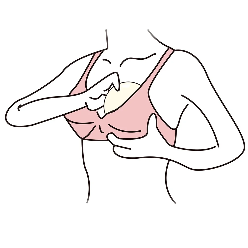 8 قطعة منصات التمريض الخيزران صديقة للبيئة لينة قابلة لإعادة الاستخدام العضوية مانعة للتسرب عالية الامتصاص صديقة للبيئة الضوء الأصفر #2