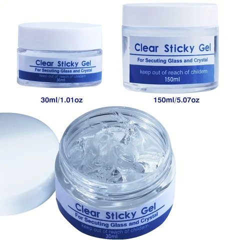 Crystal Clear Museum Wax for Anchoring Collectibles and Artifacts,Museum Putty, Neutral Museum Wax Clear Adhesive Reusable