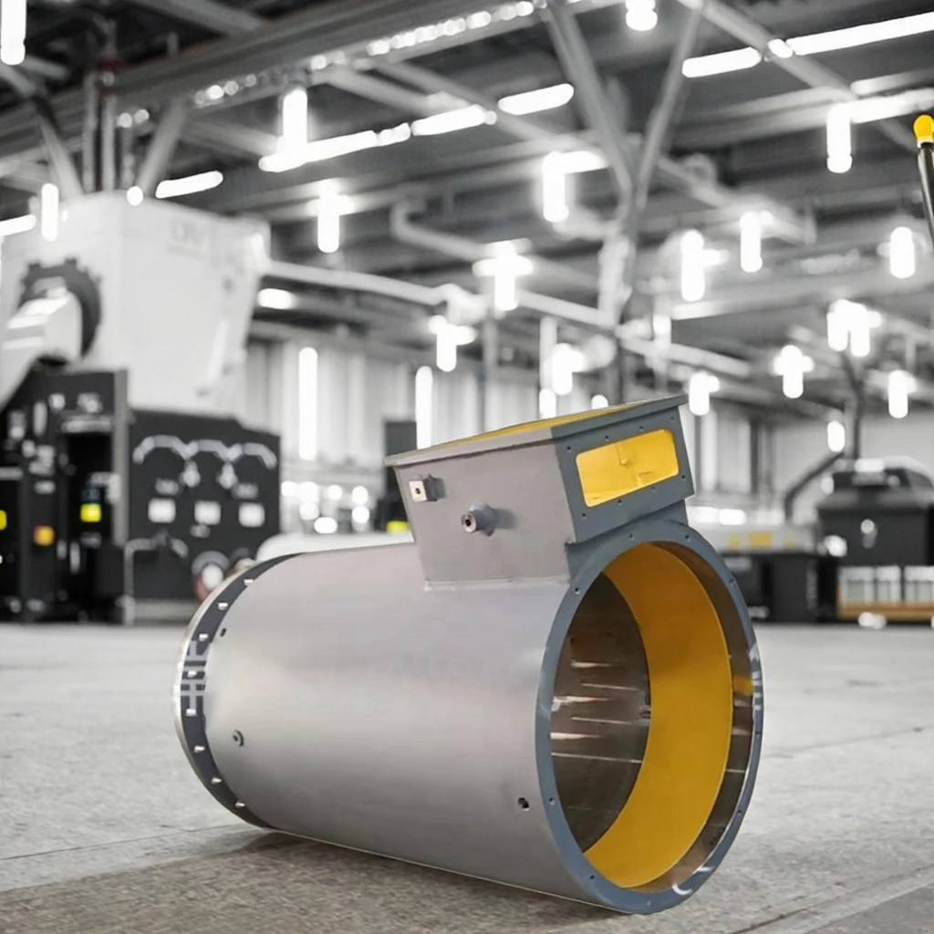 One-Stop Supplier of Electromechanical Parts Custom Non-Standard Mining Water-Cooled Motor Chassis with CNC Machining Wire EDM