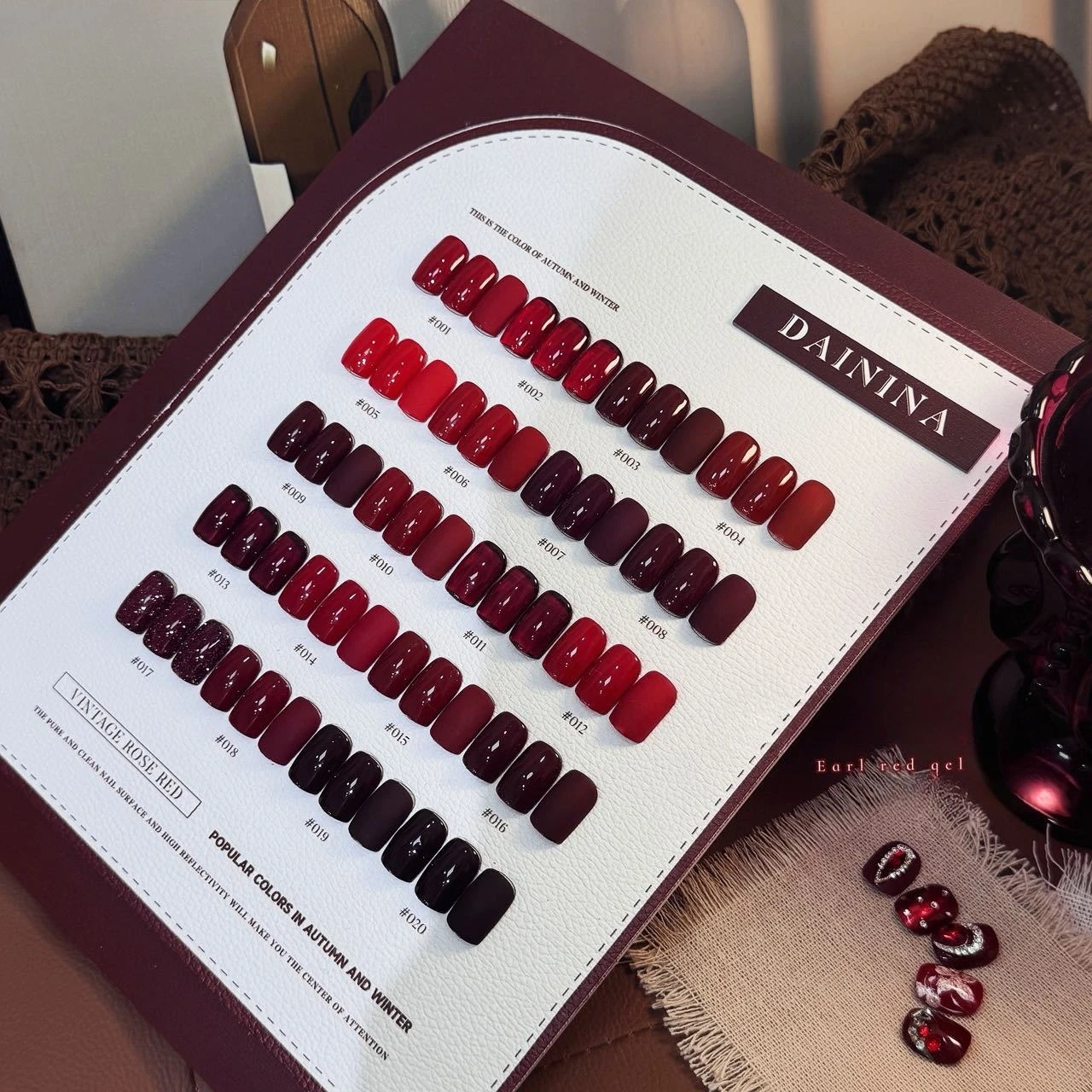 15ML ワインレッド ジェルネイルポリッシュ クリスマスレッド グリッター セミパーマネント マニキュア ネイル用品 ソークオフ UV LED ネイルアート ジェルポリッシュ DIY