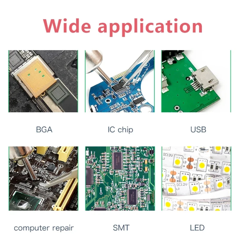 Wysokotemperaturowa bezołowiowa pasta lutownicza 217 ℃   Sn99Ag0.3Cu0.7 Naprawcza pasta lutownicza BGA PCB SMD Naprawcza pasta spawalnicza