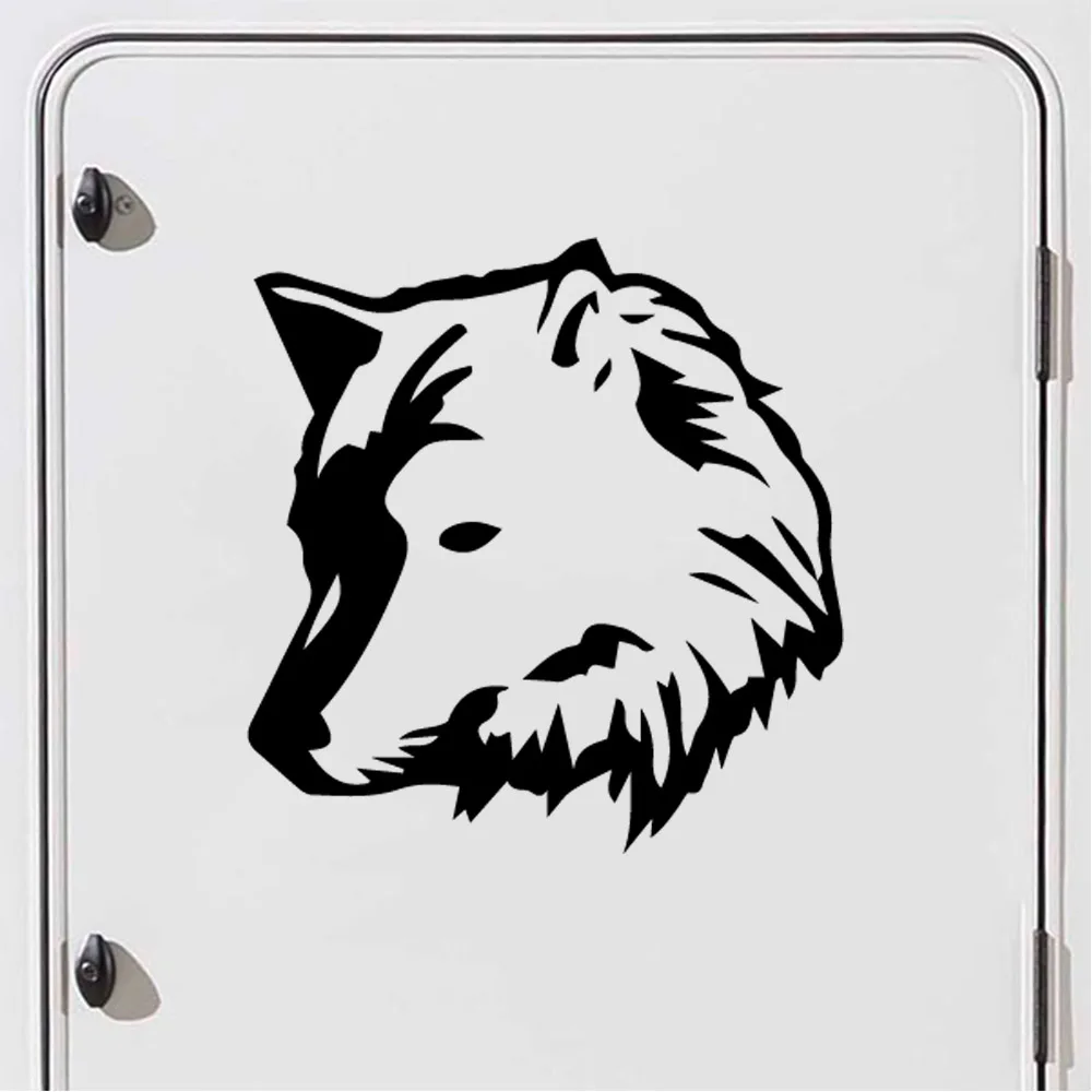 Car Body WOLF Stickers For Cars Beautiful Vinyl Decal Personality Waterproof Accessories