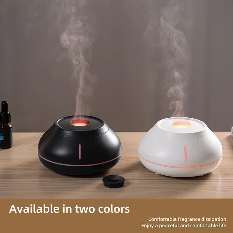 Umidificatore d'aria diffusore di aromi a fiamma colorata diffusori di fragranze di olio essenziale nebulizzatore DC5V 15 ~ 22ML/hr per l'ufficio della camera da letto