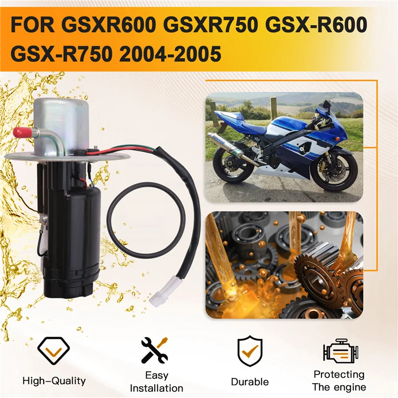 

FUEL PUMP ASSY 15100-29G00 Motorcycle For SUZUKI GSXR600 GSXR750 GSX-R600 GSX-R750 2004 2005