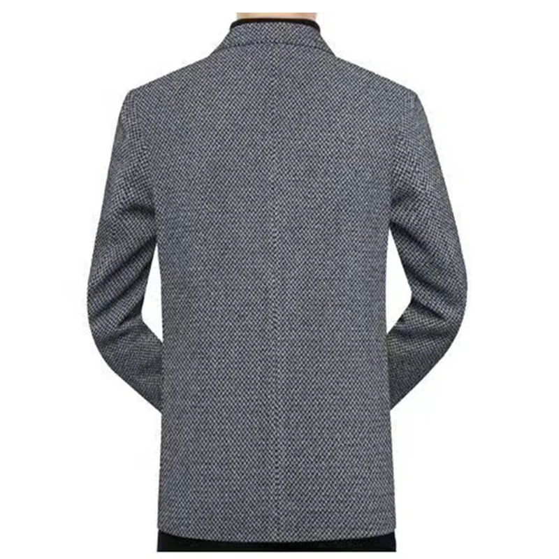 2026 Blazer's New Men's Fashionable Casual Business Wedding Banquet Hosting Dress Showcases A High-end Middle-aged Look Blazer