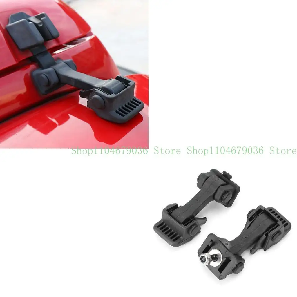 

652F For Jeep for Wrangler TJ JK 1997-2006 Car Hood Lock Latches Buckle Pins Catch 42