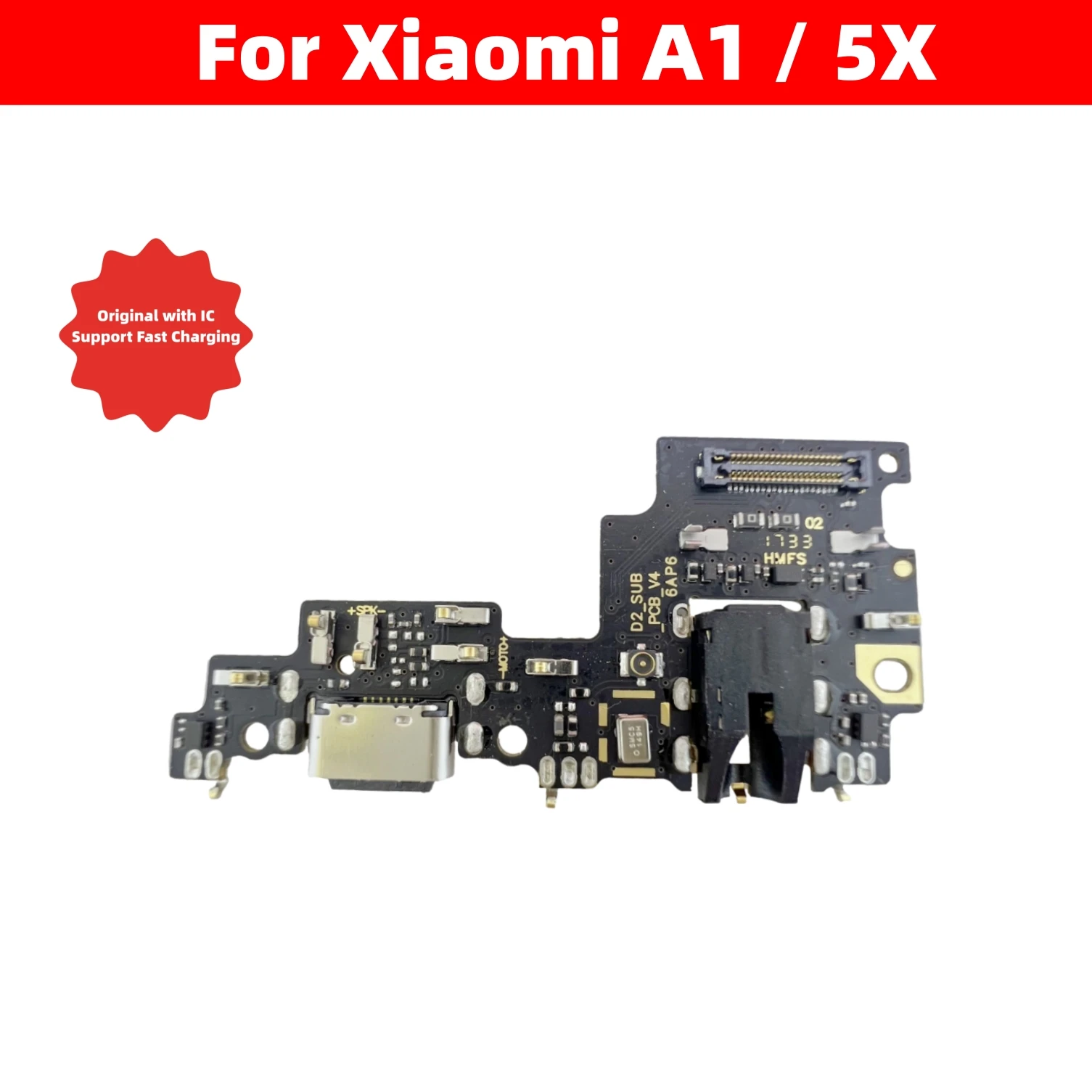 

USB Charger Dock Charging Port Connector Board Flex Cable For Xiaomi Mi A1 5X