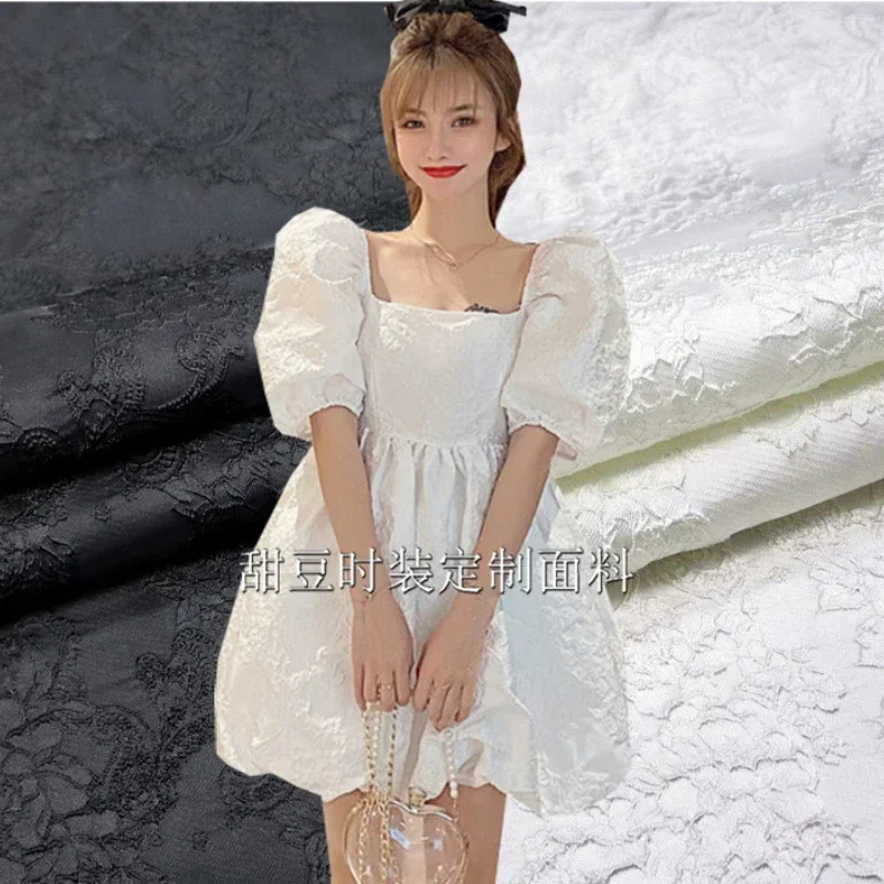 

Окрашенная в пряжу парчовая жаккардовая ткань, винтажный костюм, пальто, платье, одежда, бренд, модный дизайн, оптовая продажа, ткань на метр