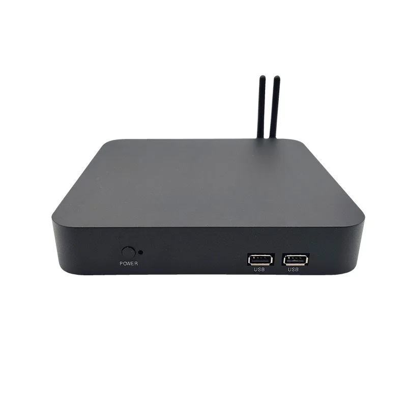 Mini Industrial PC Host YHC-Y100 for 24/7 Operation with Auto Power-On and Wall-Mountable Full Aluminum Design