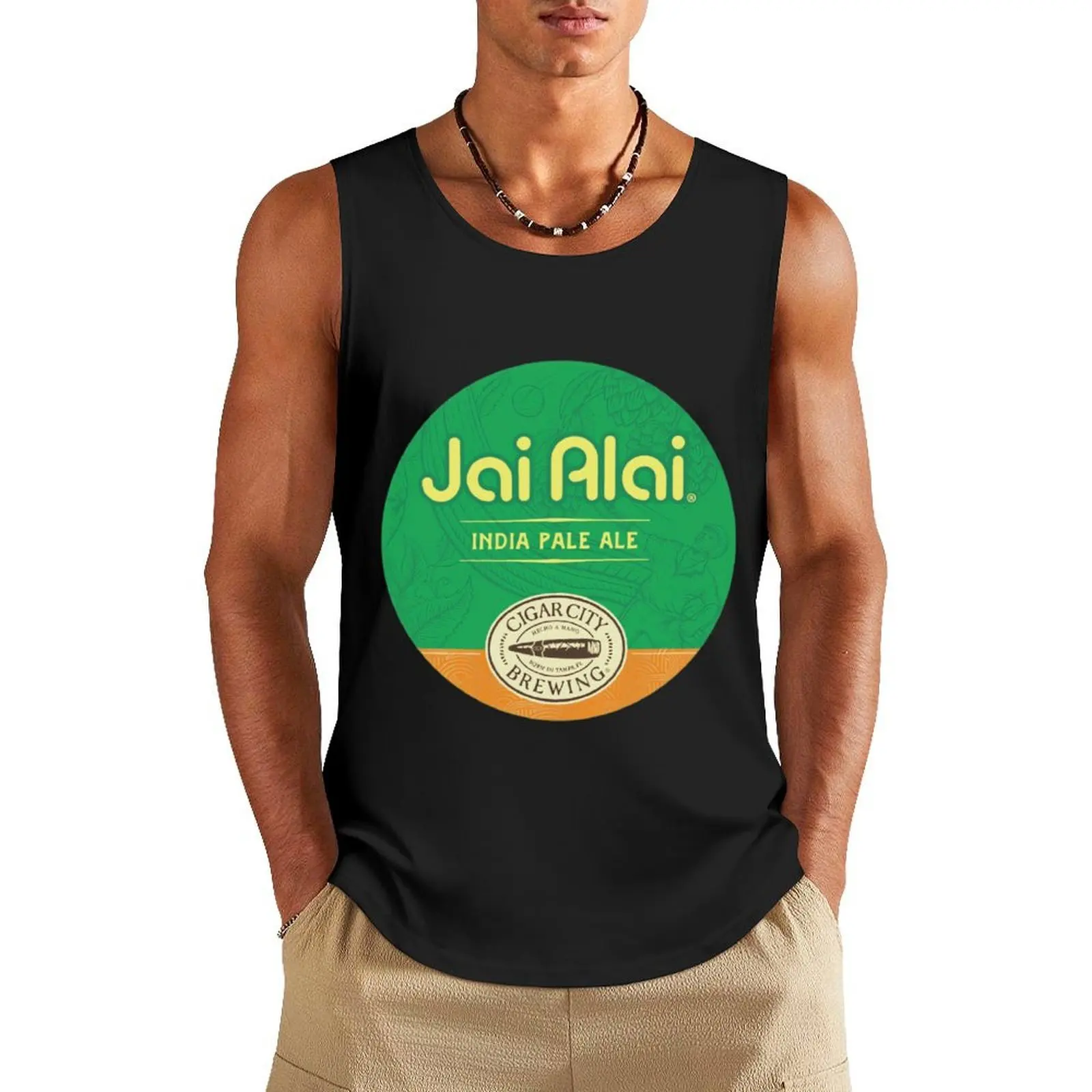 

Mendem terus pokoke Jai Alai Tank Top male top gym top t shirts