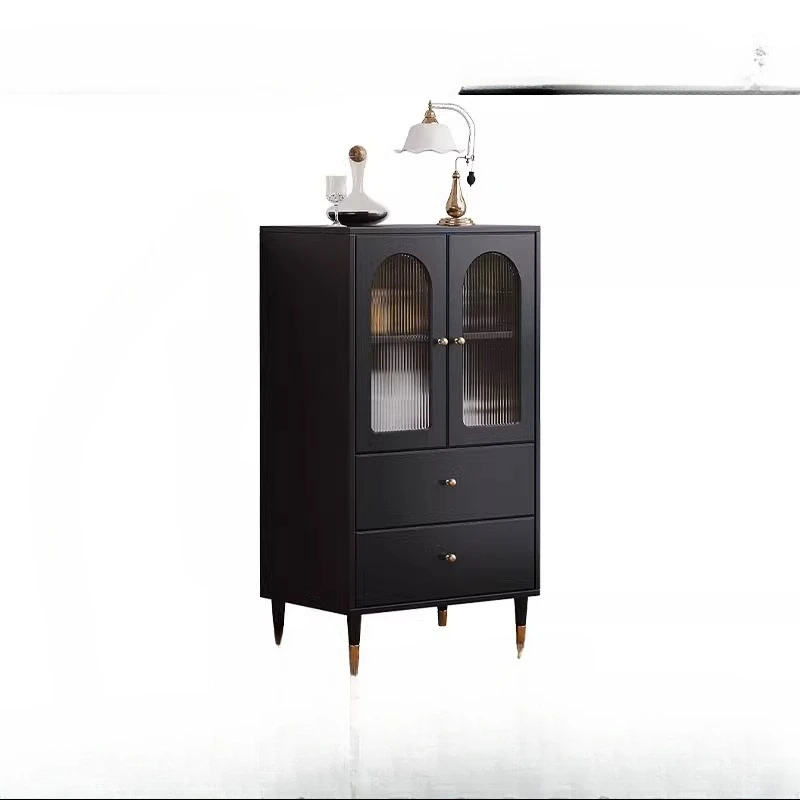 

French side cabinet locker modern simple home living room tea storage locker