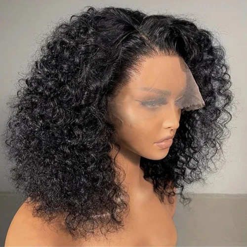 Peluca de cabello humano Culry Bob corto lista para usar Pre desplumado 4x4 13x4 onda profunda para mujeres peluca Frontal de encaje negro brasileño 14 12 pulgadas