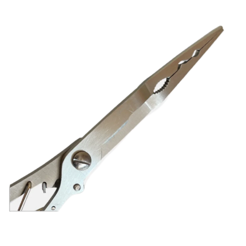 

Line Cut Fishing Pliers with Rubber Handle Long-billed Fish Mouth Pliers Hook Multi-functional Anti-slip Luya Pliers