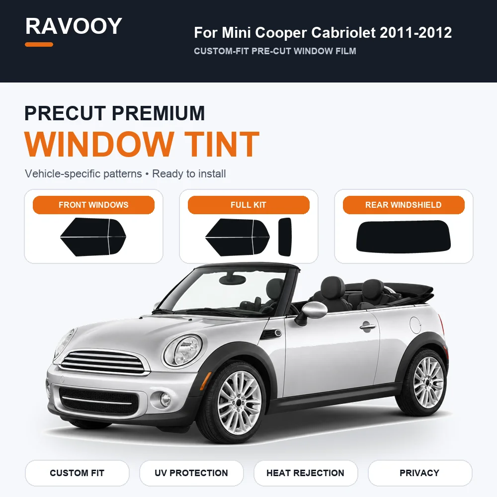premium-precut-window-tint-kit-front-windows-rear-windows-rear-windshield-for-mini-cooper-cabriolet-2011-2012-nano-ceramic-film