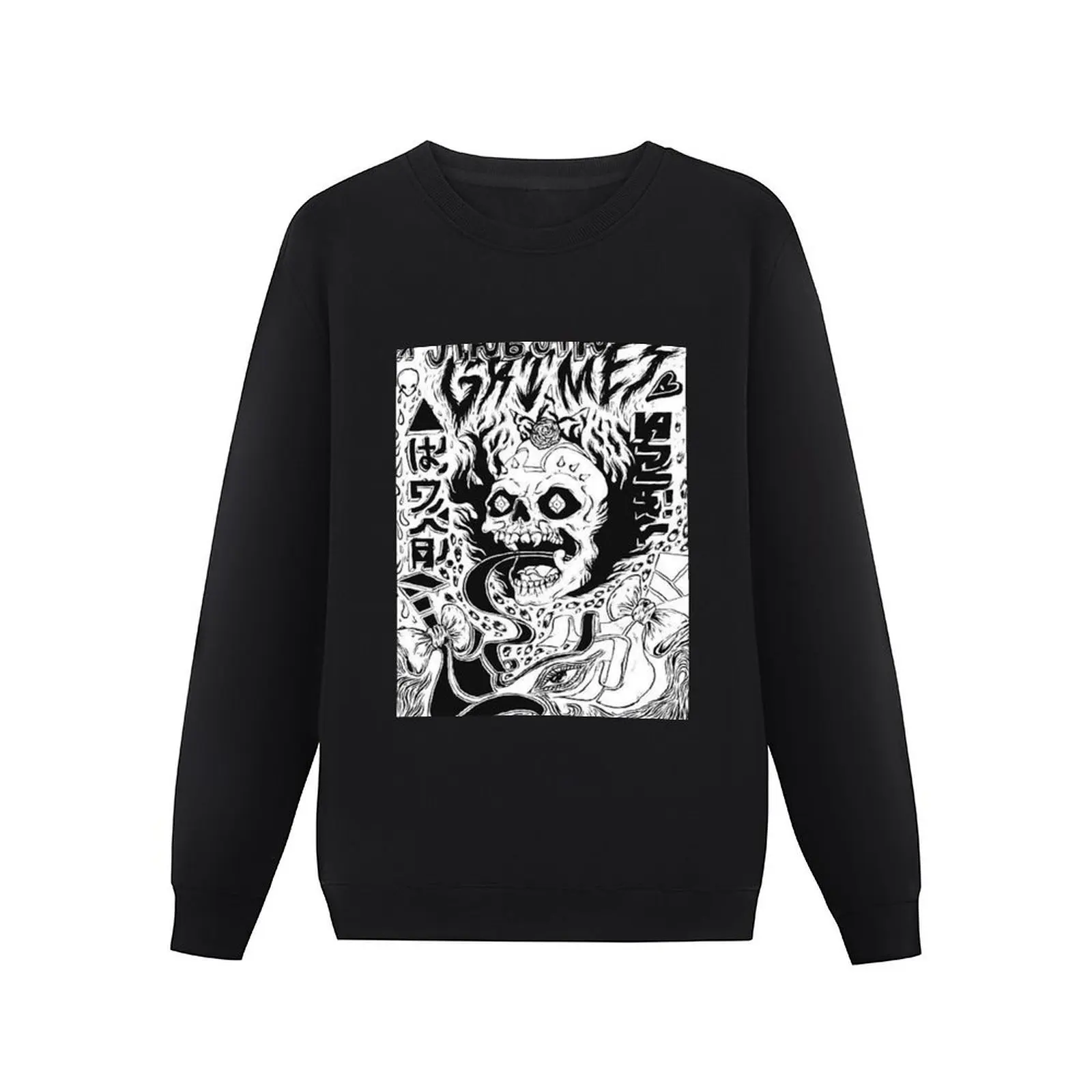 Grimes Visions Pullover Hoodie autumn jacket men men's clothing korean autumn clothes autumn sweatshirt